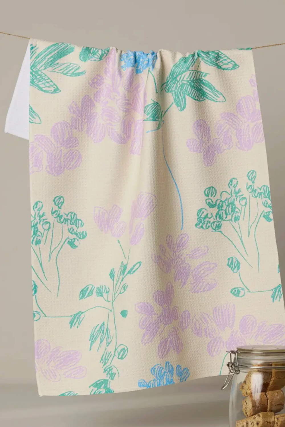 Geometry Kitchen Tea Towel - Julieta