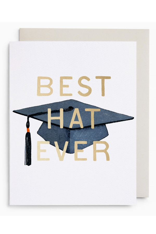 EFRAN Graduation Greeting Card - Best Hat Ever