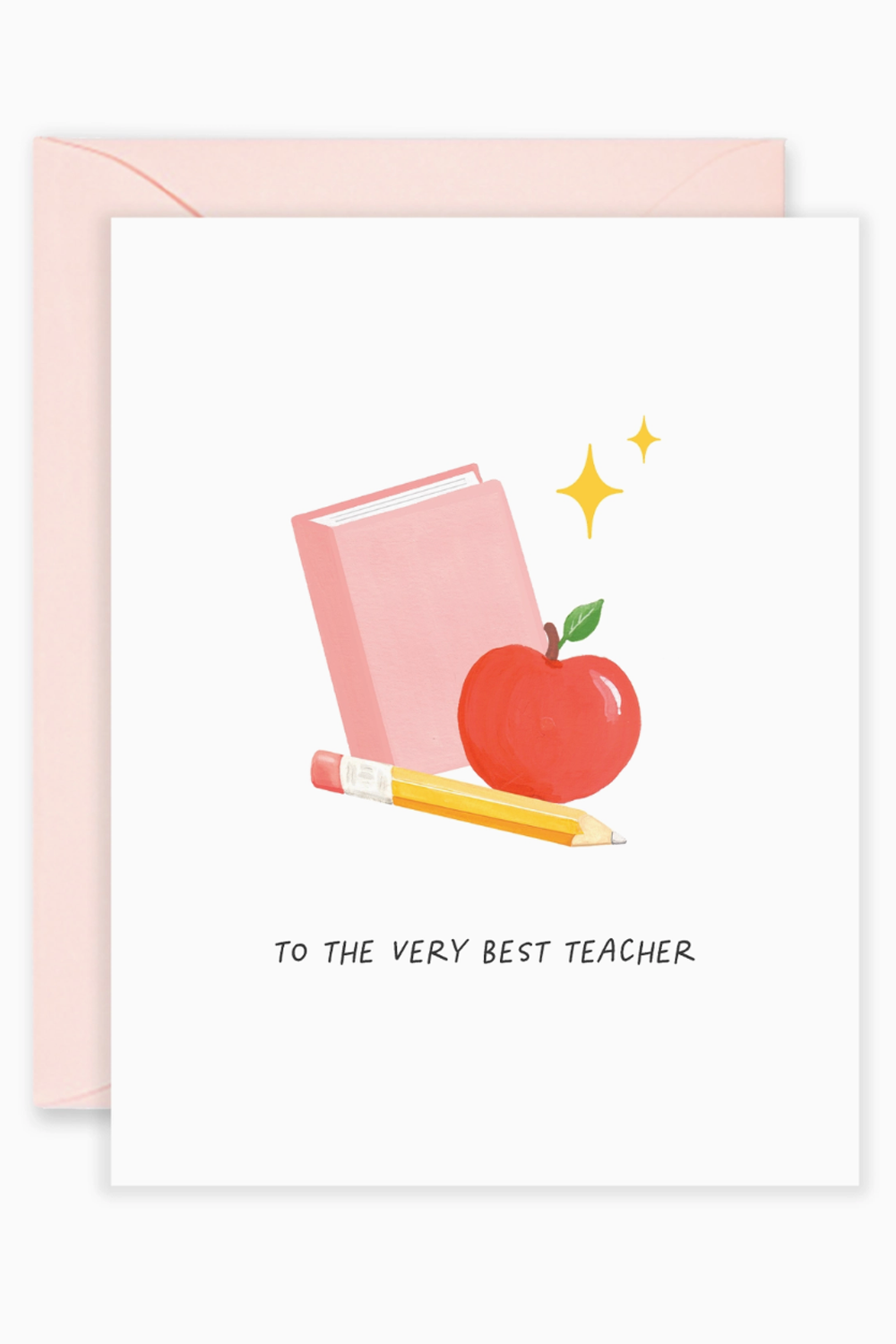 Isabella Single Teacher Greeting Card - Very Best