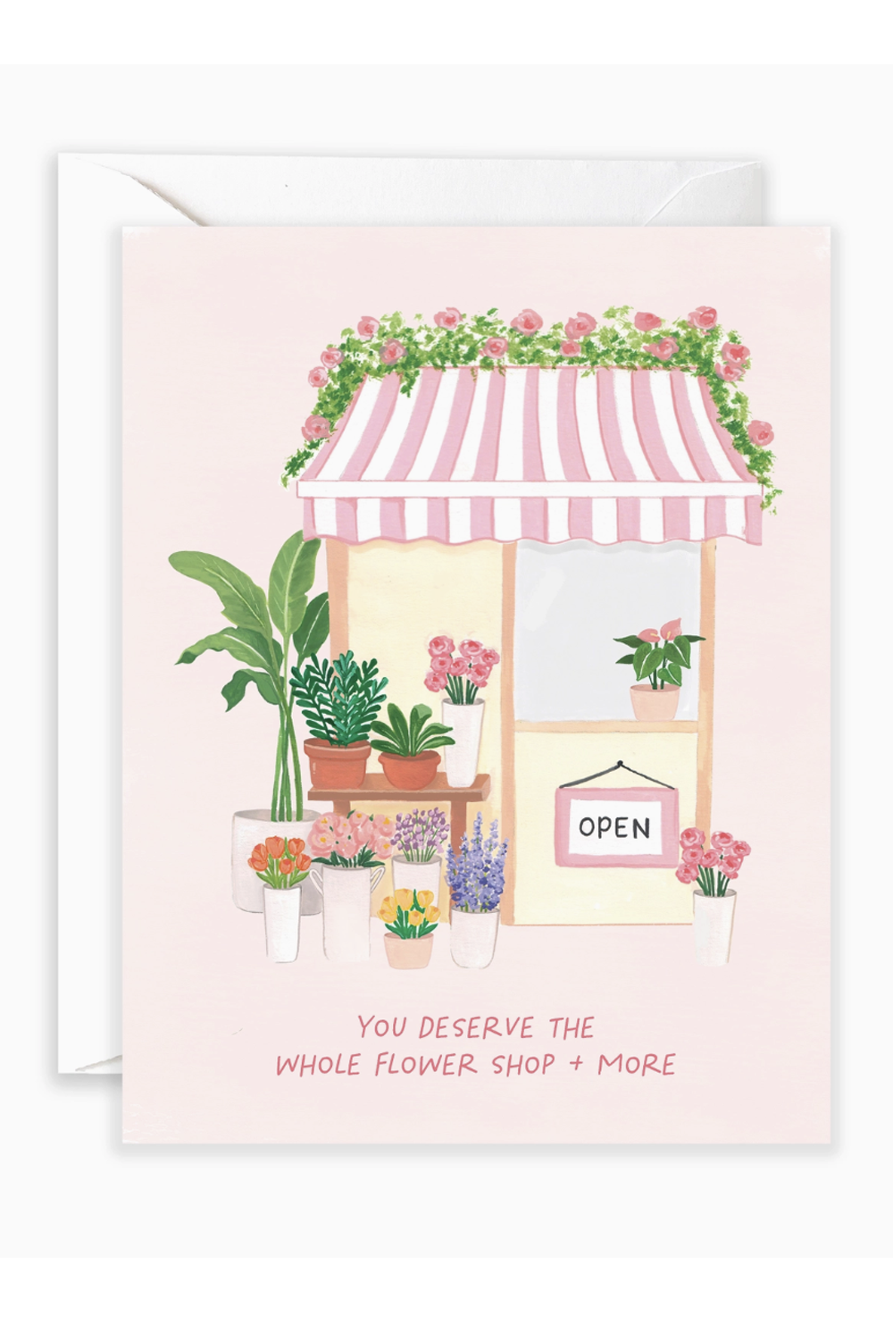 Isabella Single Mother's Day Card - Flower Shop