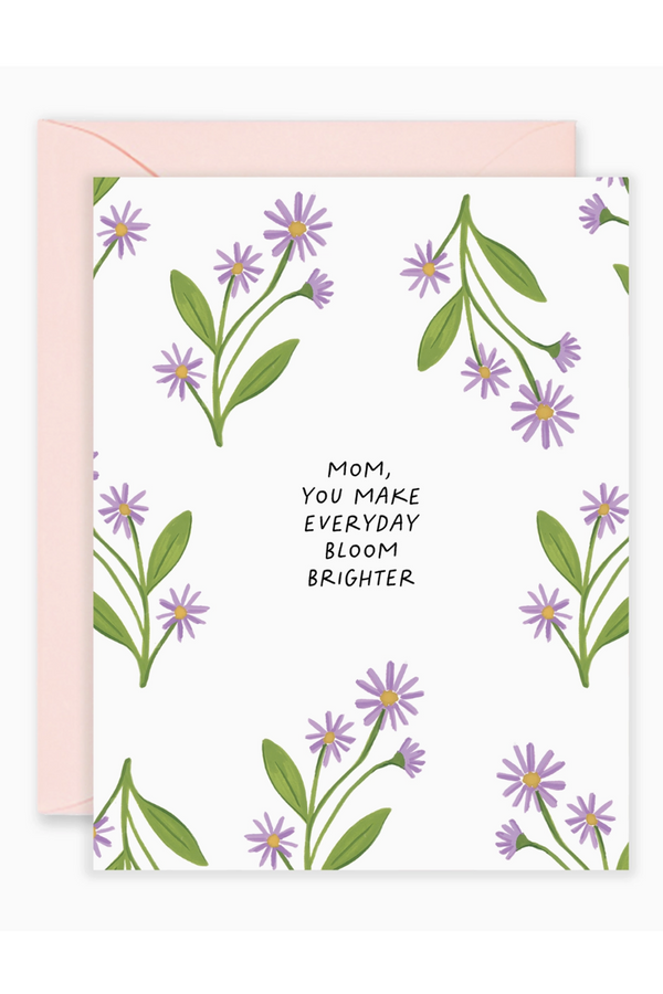 Isabella Single Mother's Day Card - Mom Blooms