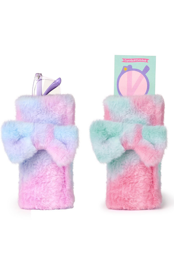 Weighted Eyeglass Holder - Fuzzy Bow