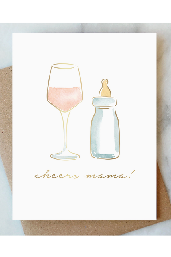 AJD Mother's Day Card - Cheers Mama