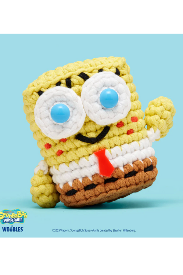 Woobles Crochet Kit - Spongebob Squarepants