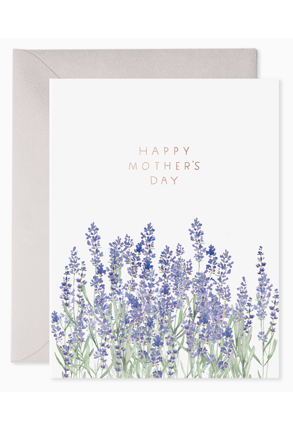 EFran Mother's Day Greeting Card - Lavender Mom
