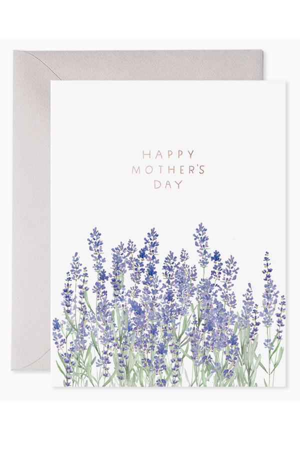 EFran Mother's Day Greeting Card - Lavender Mom