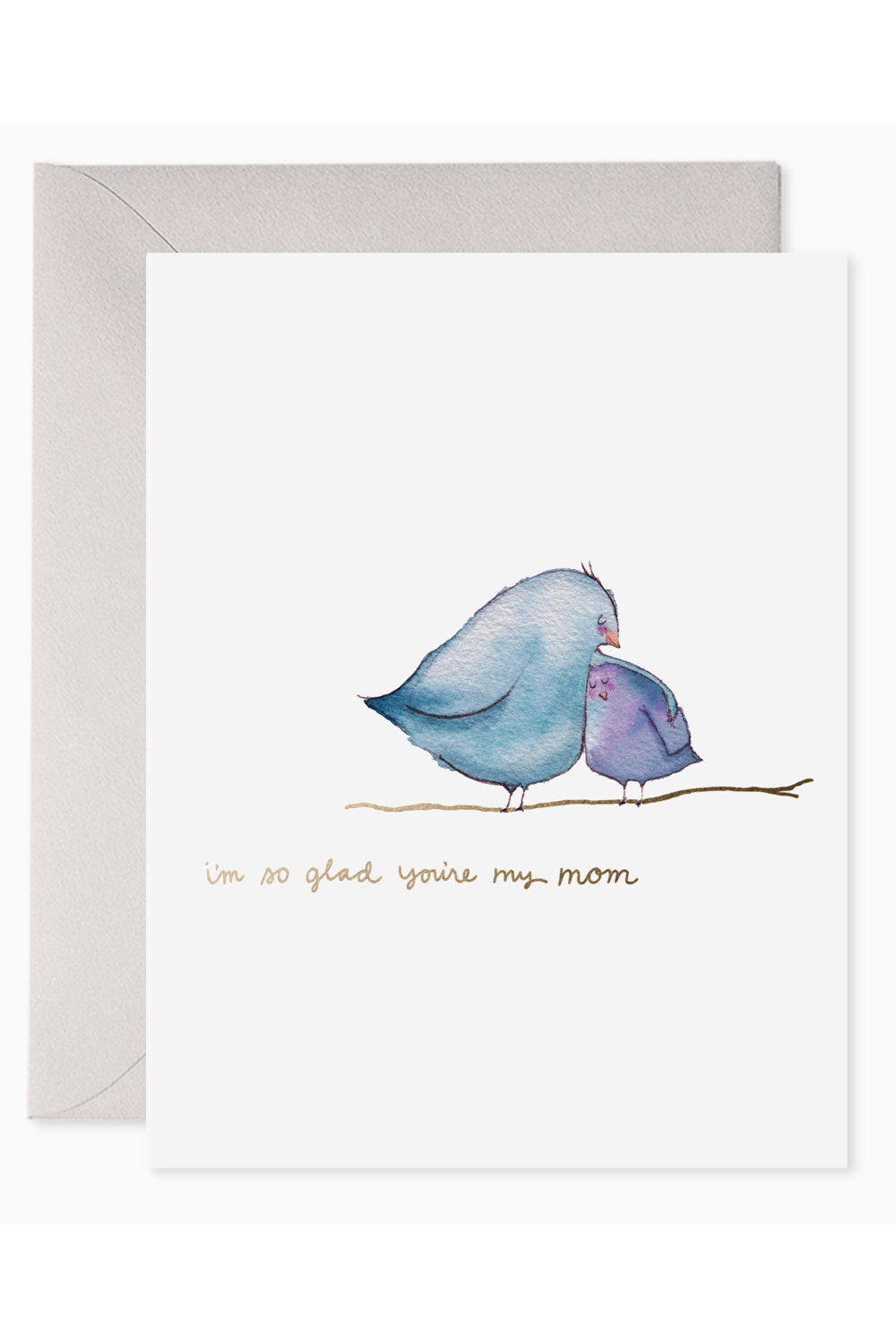 EFran Mother's Day Greeting Card - So Glad You're Mom