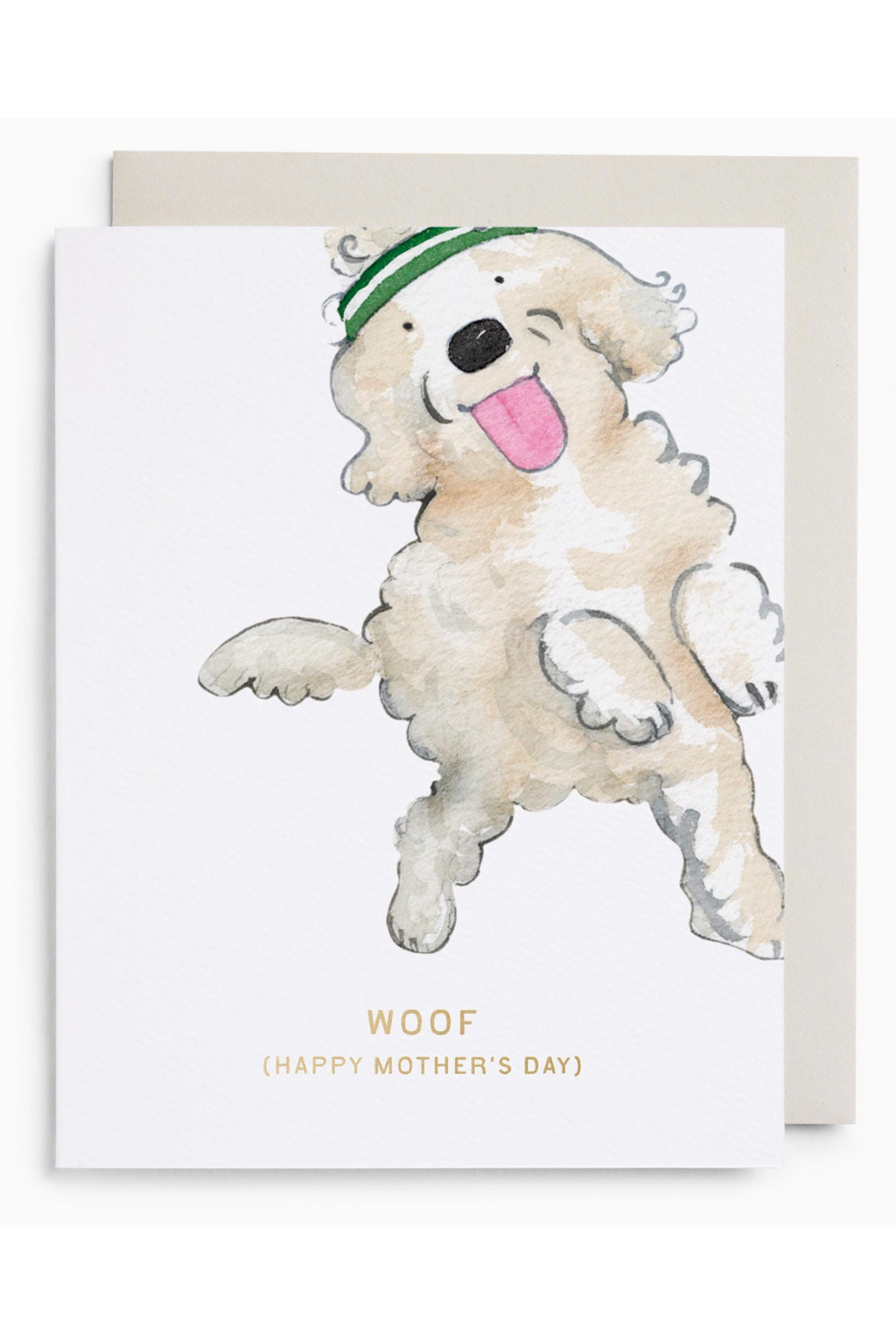 EFran Mother's Day Greeting Card - Off Leash