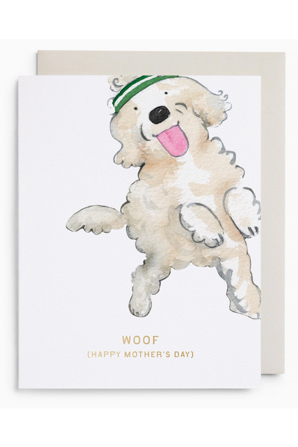 EFran Mother's Day Greeting Card - Off Leash