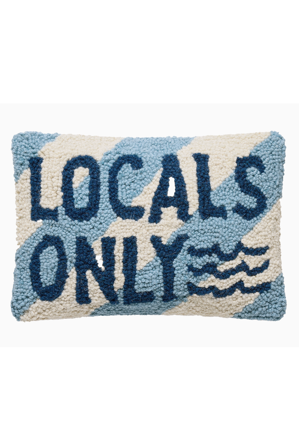 Hooked Mini Pillow - Locals Only
