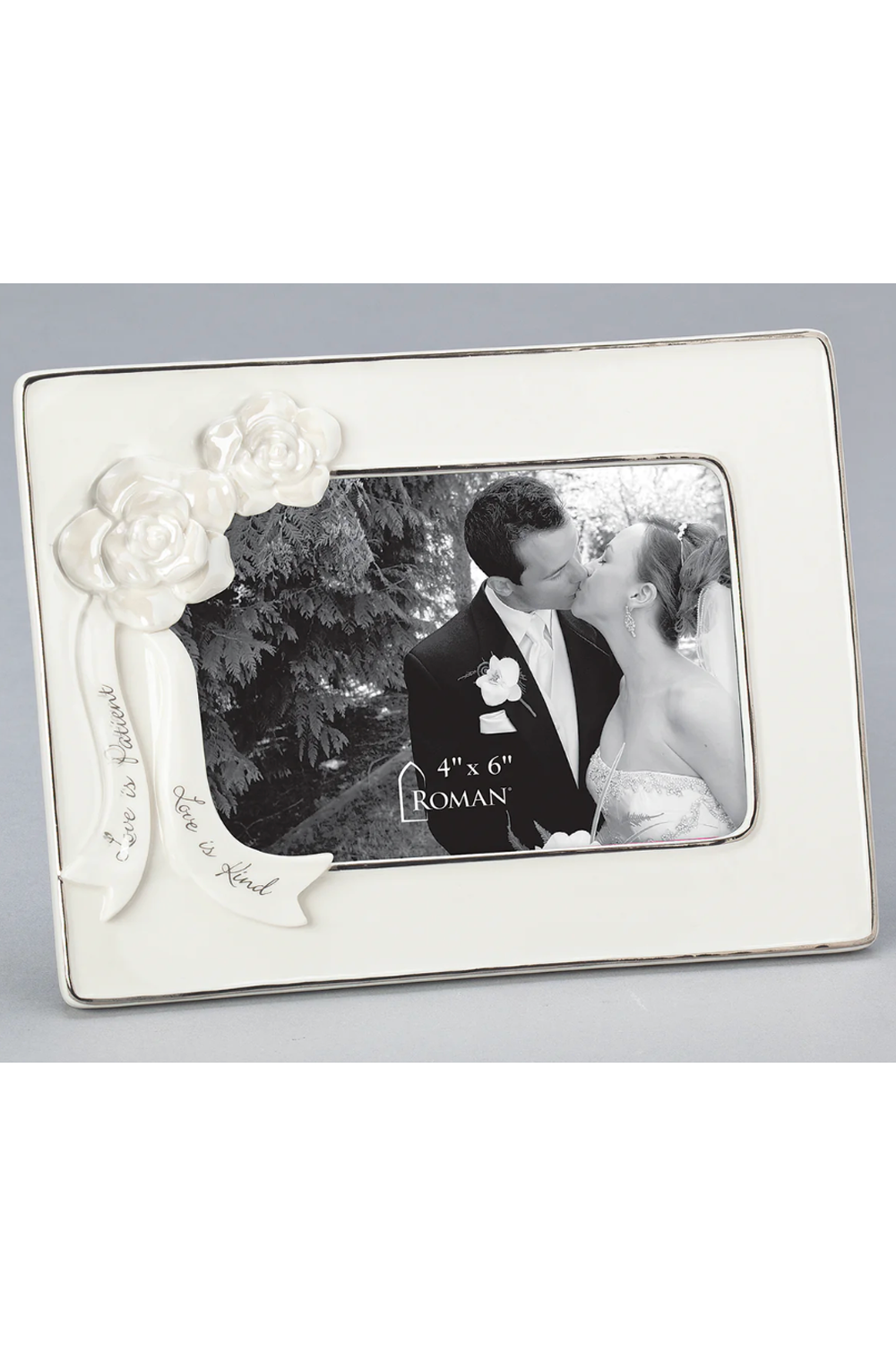 RM Love is Patient Porcelain Frame