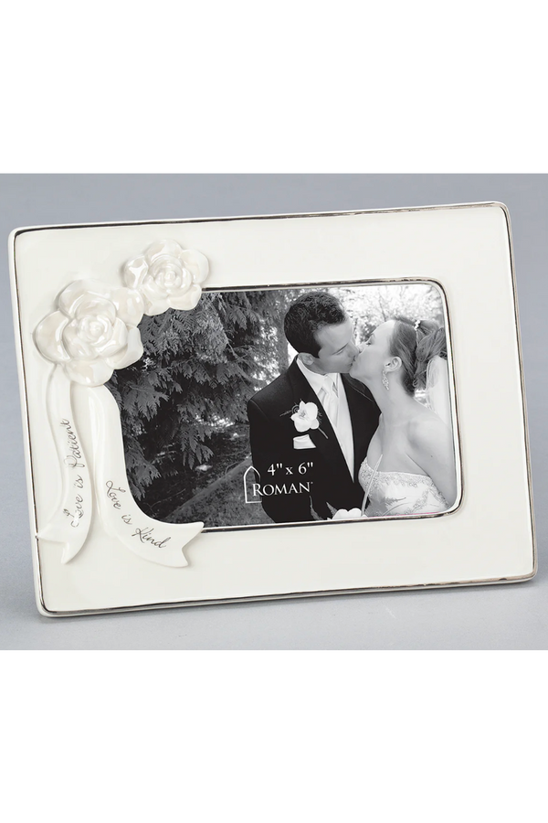 RM Love is Patient Porcelain Frame