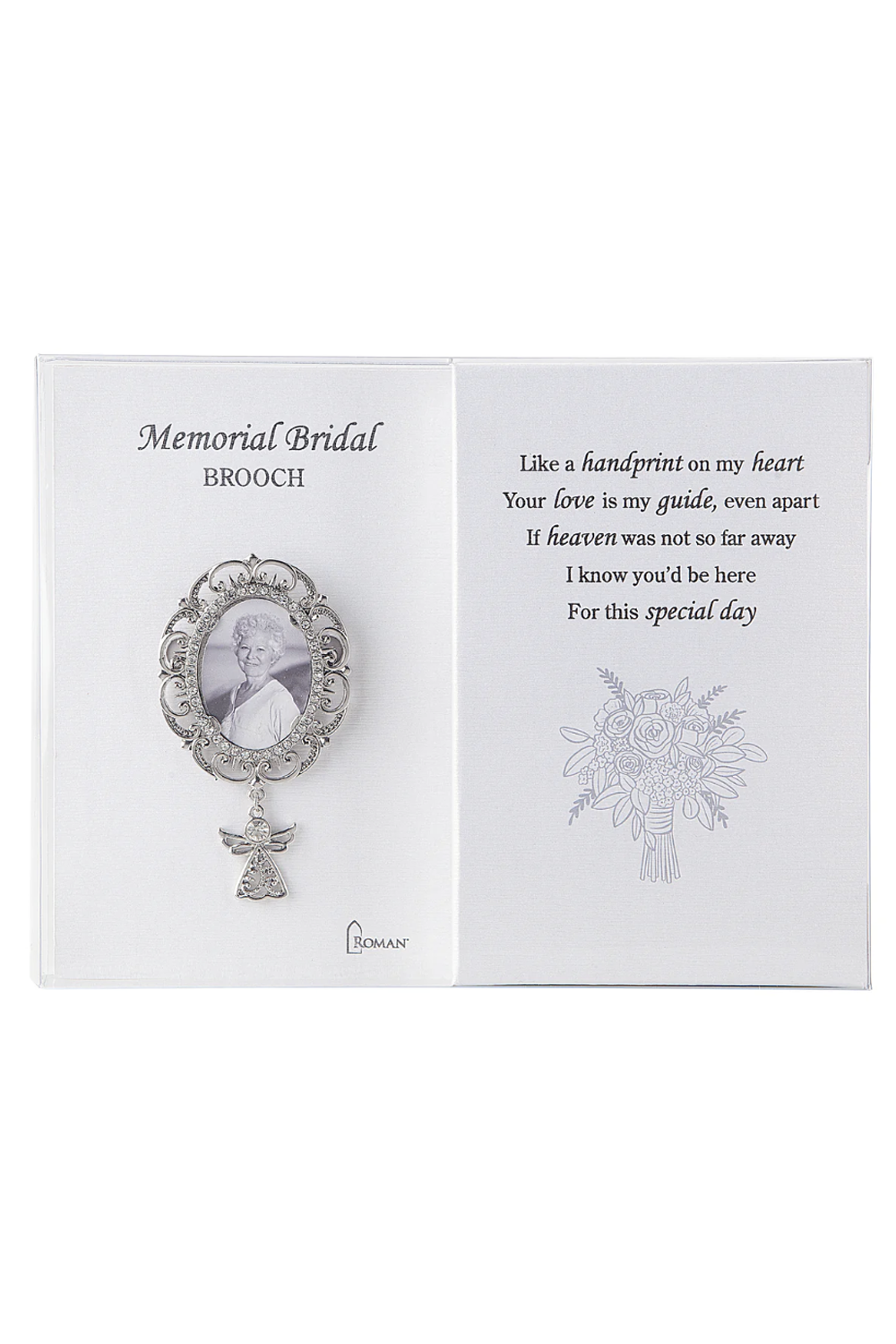 RM Memorial Bridal Pin