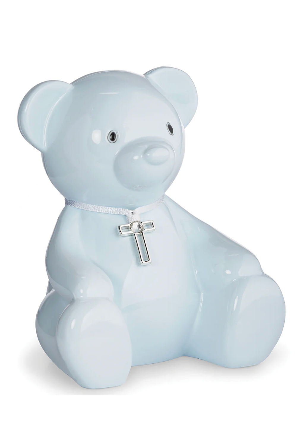 RM Bear Bank with Cross - Blue