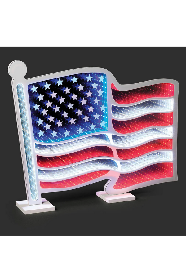 RM Lighted Flag Eternity Light