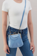 Alba Crossbody Purse - Faded Denim