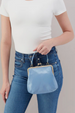Alba Crossbody Purse - Faded Denim