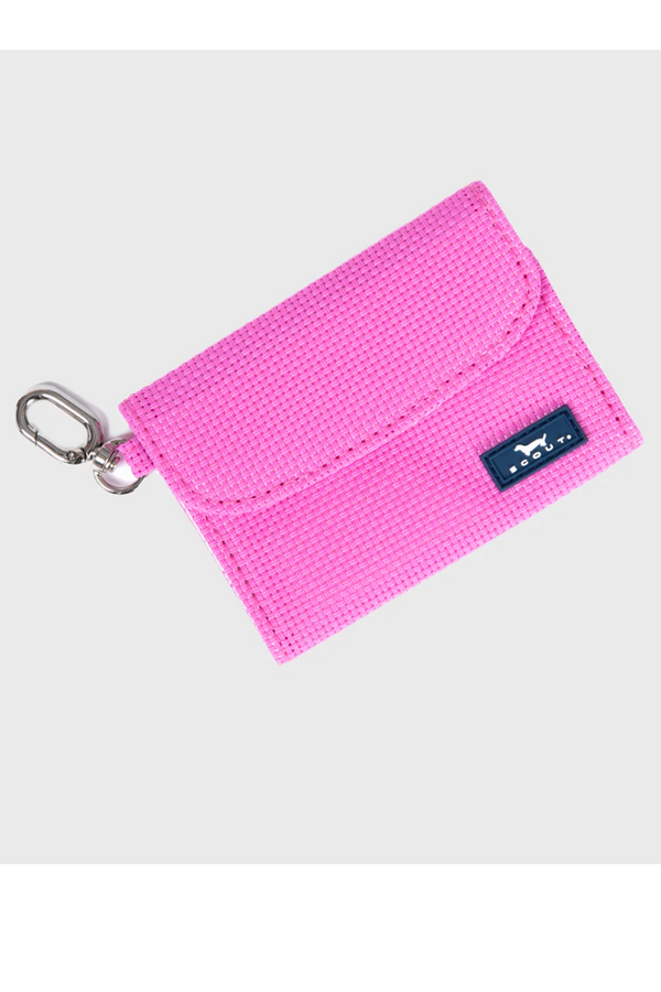 Street Cred Card Holder - "Red Violet Woven" SUM26