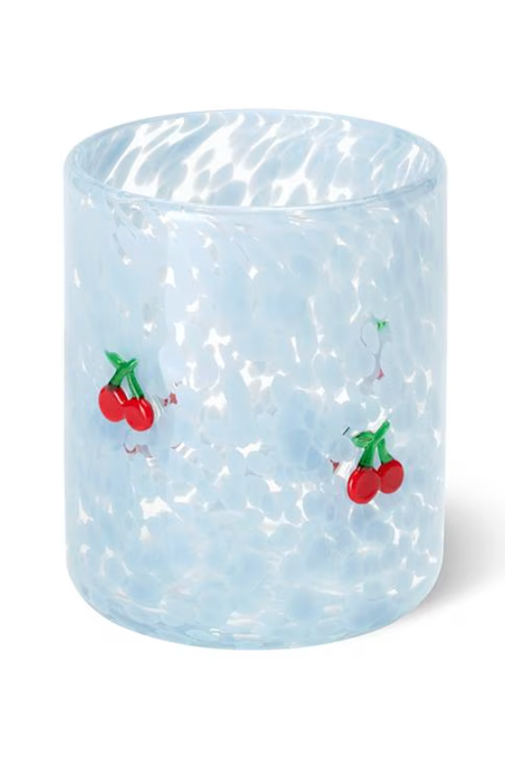 Swig Charm Drinking Glass - Cherry Pop