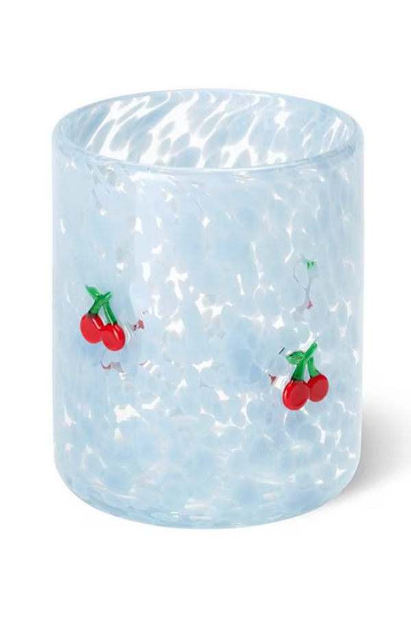 Swig Charm Drinking Glass - Cherry Pop