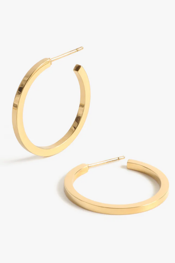 Jay Hoops 1" - Gold