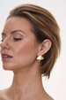 Melrose Studs 20mm - Gold