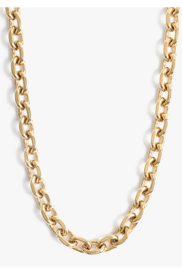 Mica Chain Necklace - Gold