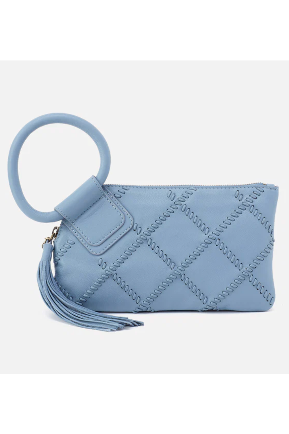 Sable Wristlet - Cloud Hide Bluebell