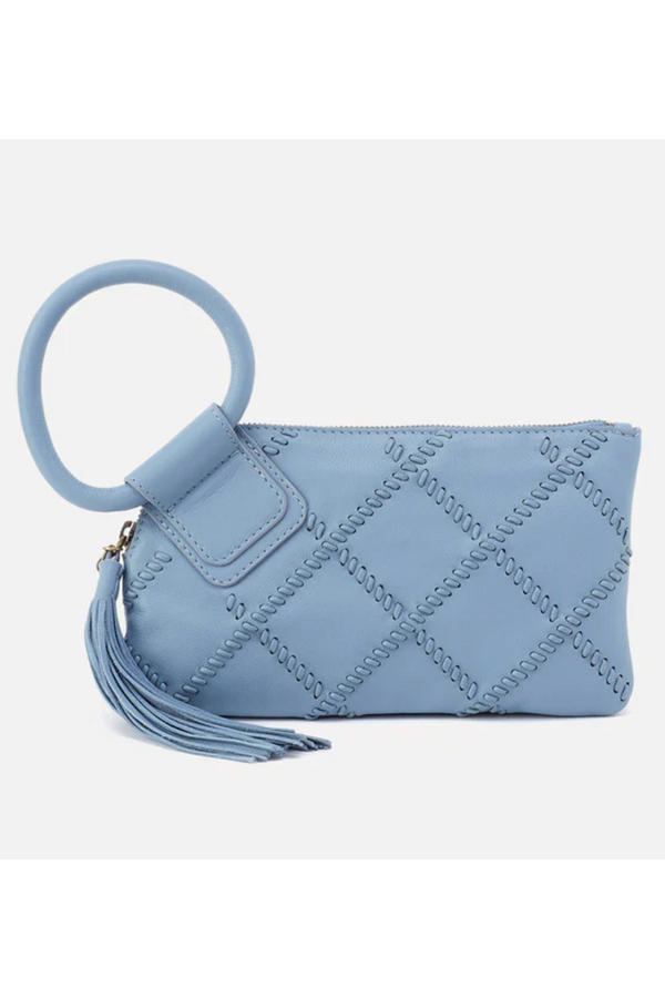 Sable Wristlet - Cloud Hide Bluebell