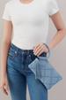 Sable Wristlet - Cloud Hide Bluebell