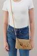 Darcy Crossbody Bag - Suede Hide Twilight Fern