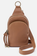 Cass Small Sling Bag - Velvet Hide Brown Sugar