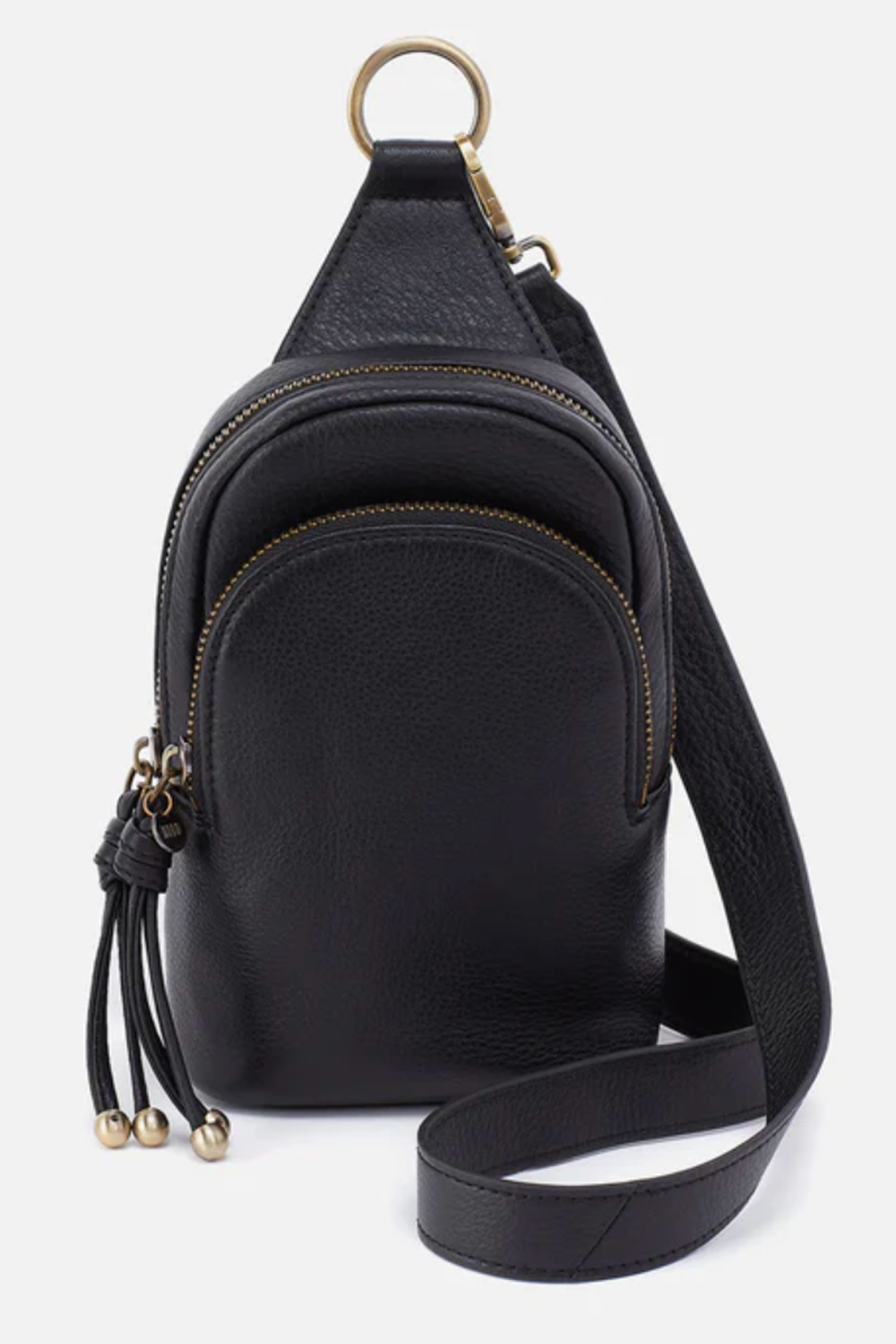 Cass Small Sling Bag - Velvet Hide Black
