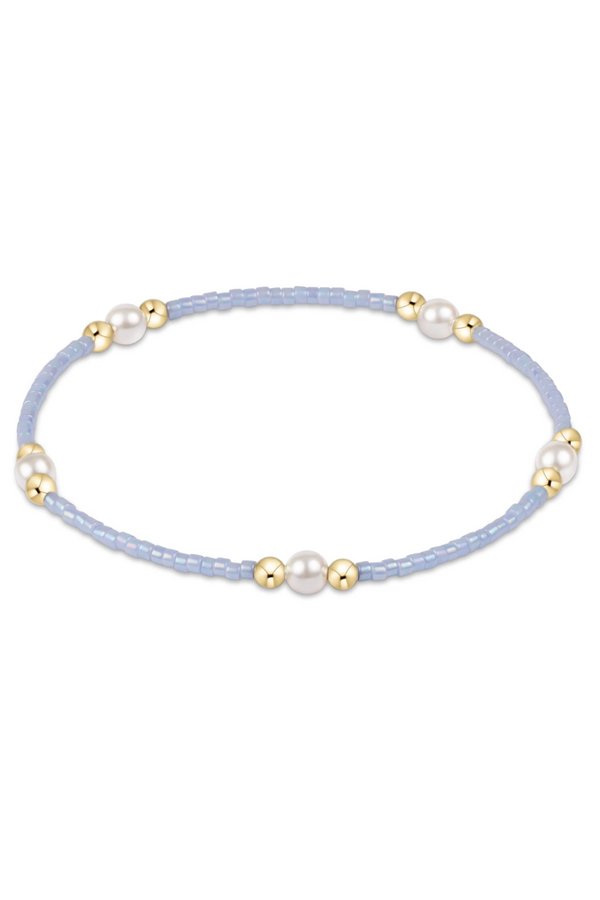 EN Hope Purpose Pearl Bracelet - Ocean Mist