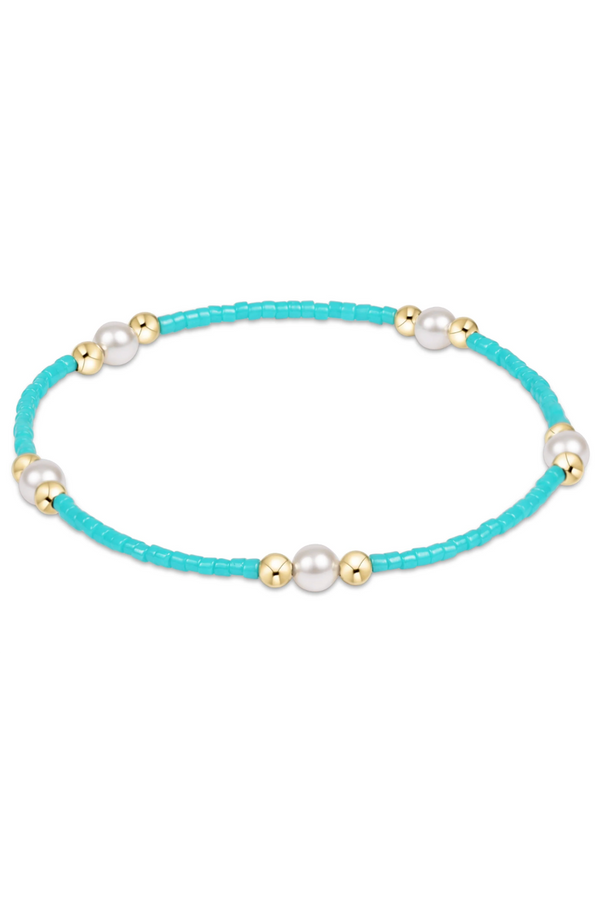 EN Hope Purpose Pearl Bracelet - Turquoise