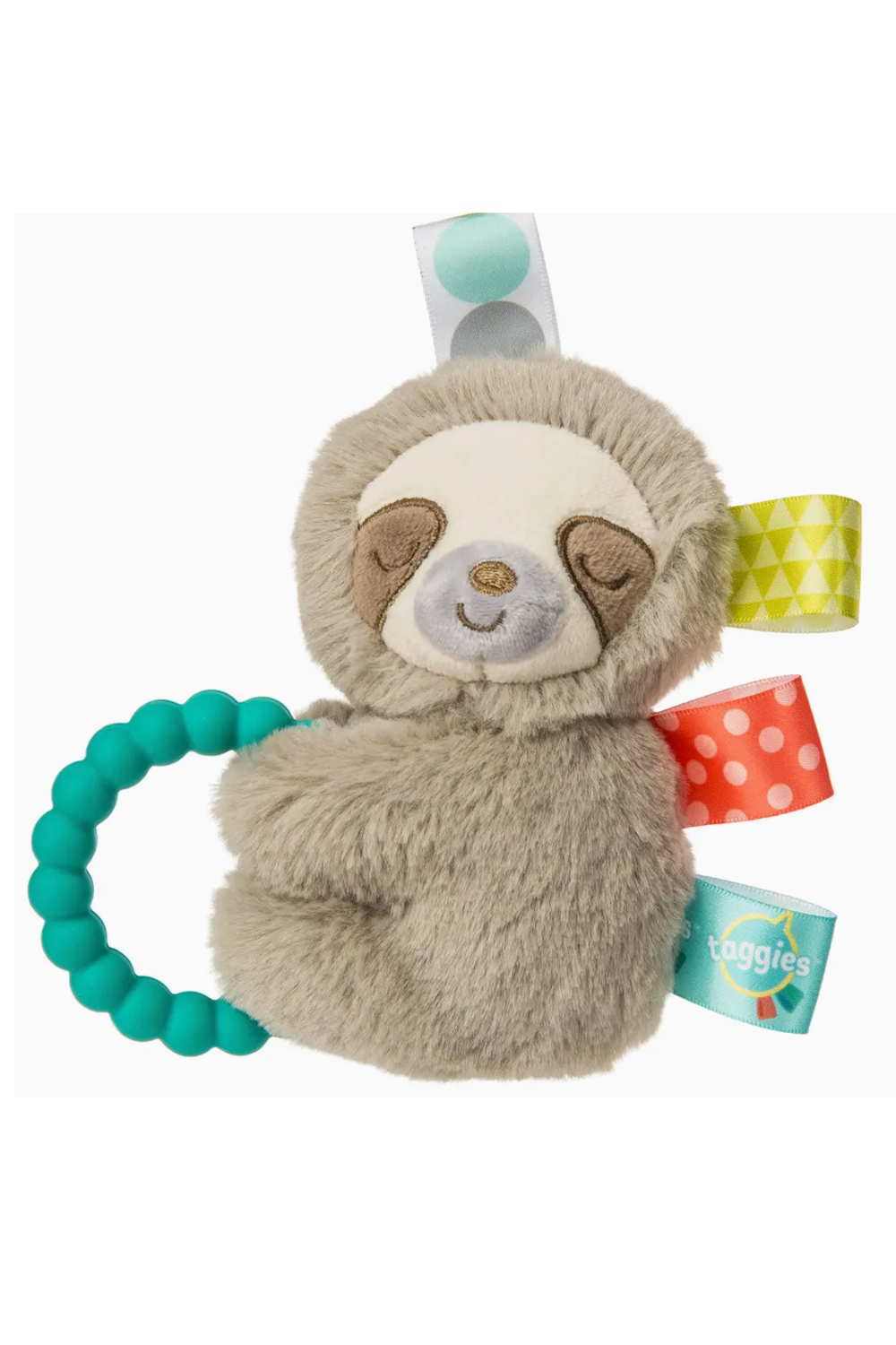 Taggies Teether Rattle - Molasses Sloth