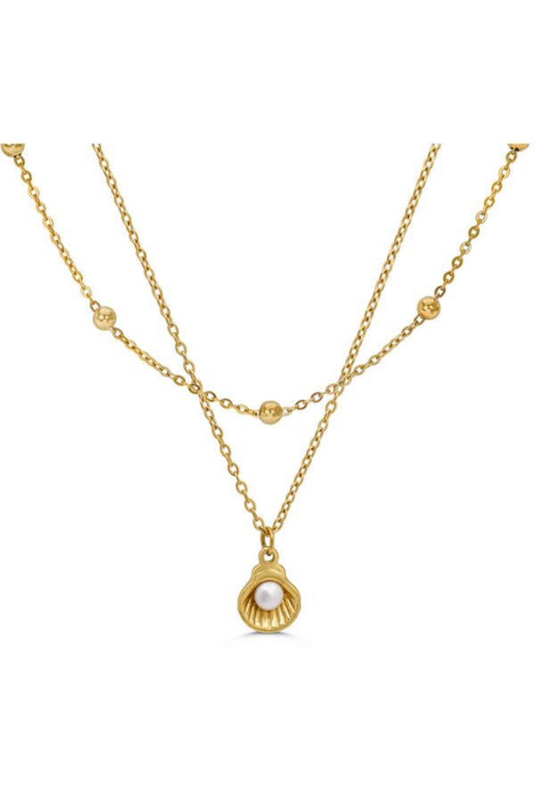 ISLA The Skinny 2 Pack Necklaces - Life's a Beach / Ball Chain