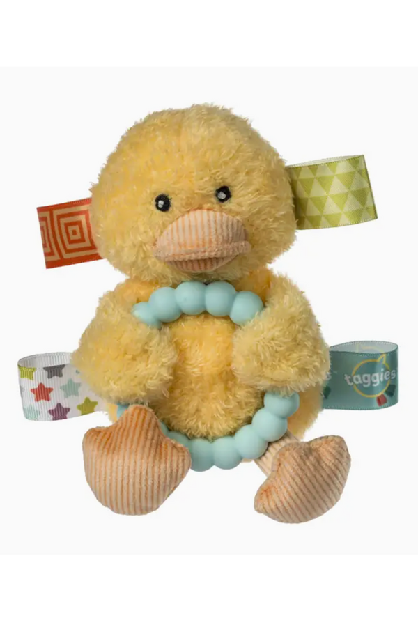 Taggies Teether Rattle - Dunkin Duck