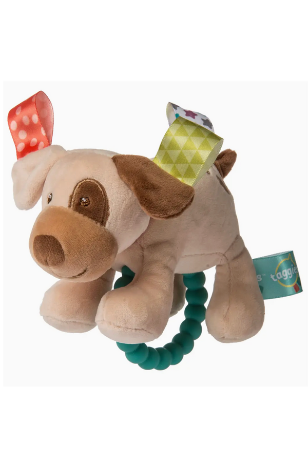 Taggies Teether Rattle - Buddy Dog