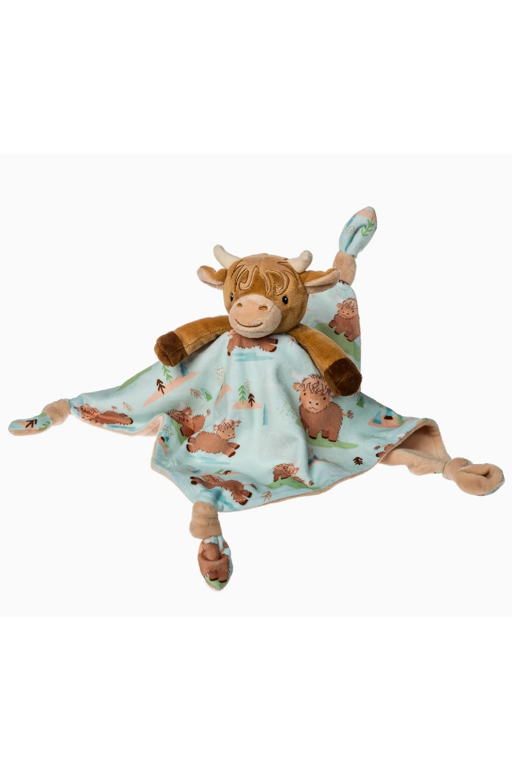 Taggies Character Blankie - Hetty Highland Cow