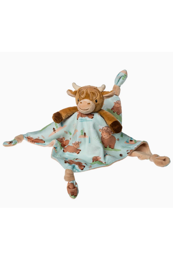 Taggies Character Blankie - Hetty Highland Cow