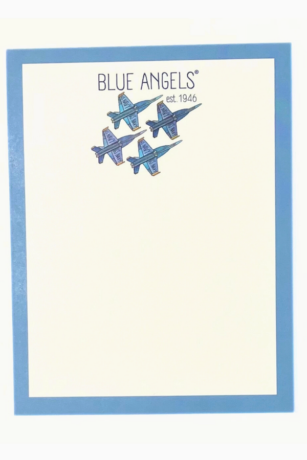 Blue Angels Diamond Notepad
