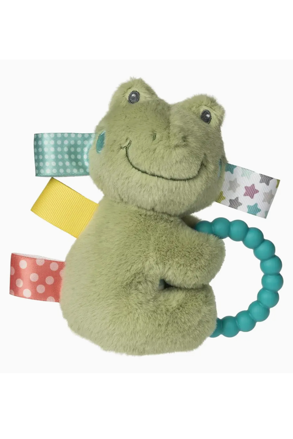 Taggies Teether Rattle - Peepers Frog