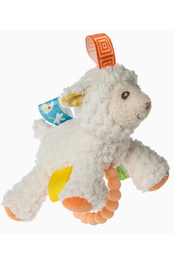 Taggies Teether Rattle - Sherbet Lamb