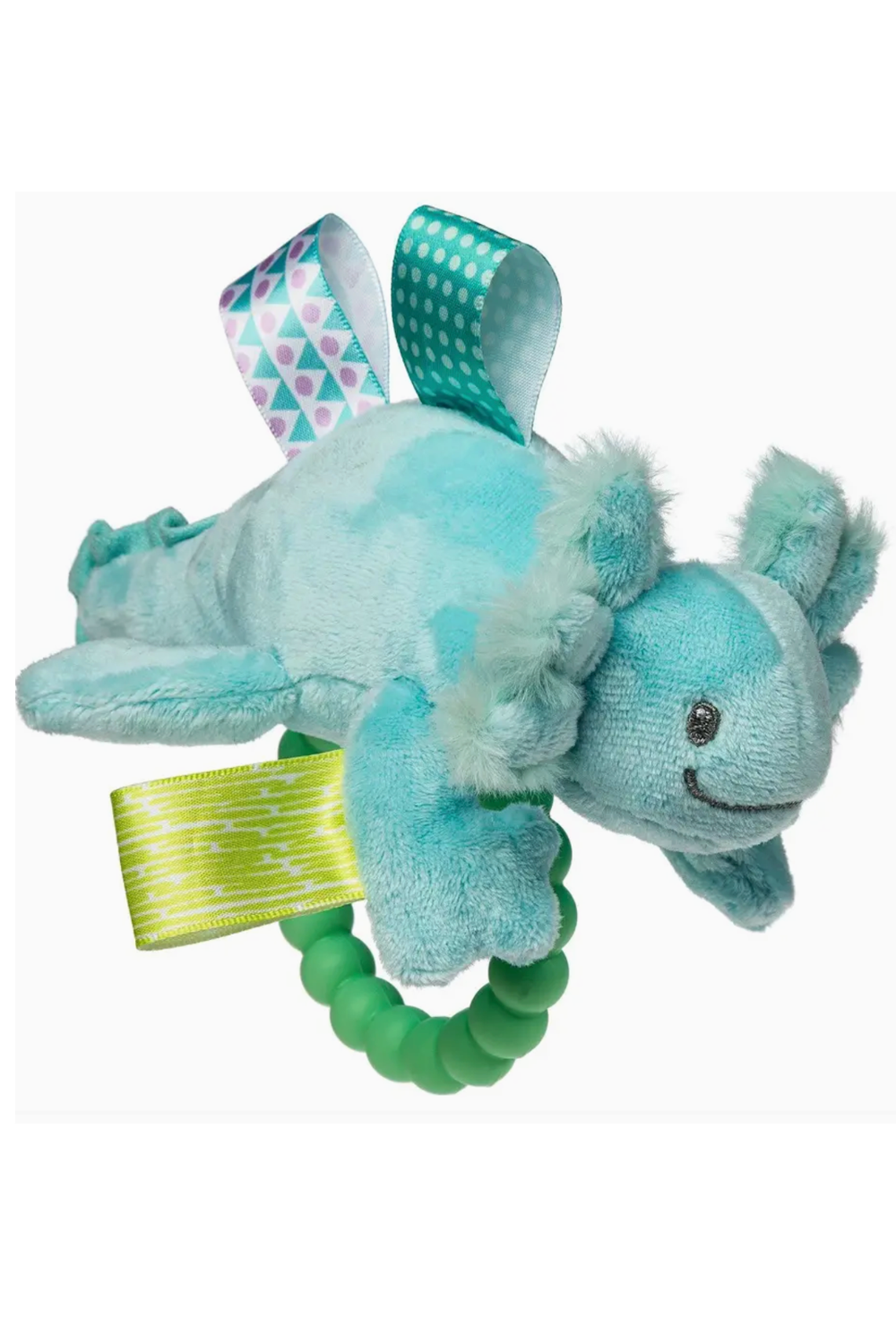 Taggies Teether Rattle - Fizzy Axolotl