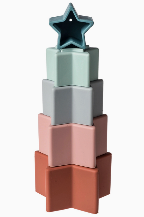 Simply Silicone Stacking Stars