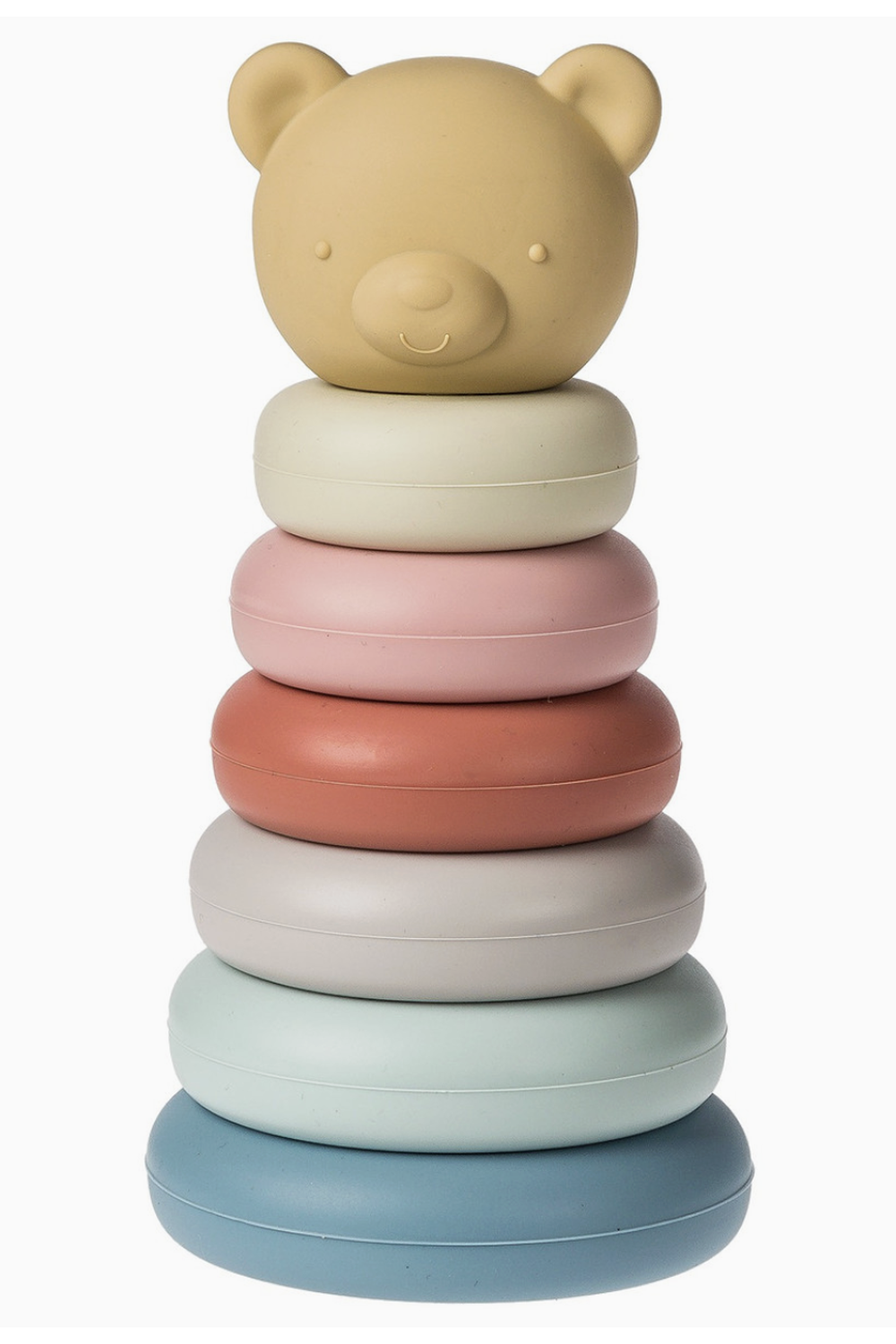 Simply Silicone Stacking Rings Teddy