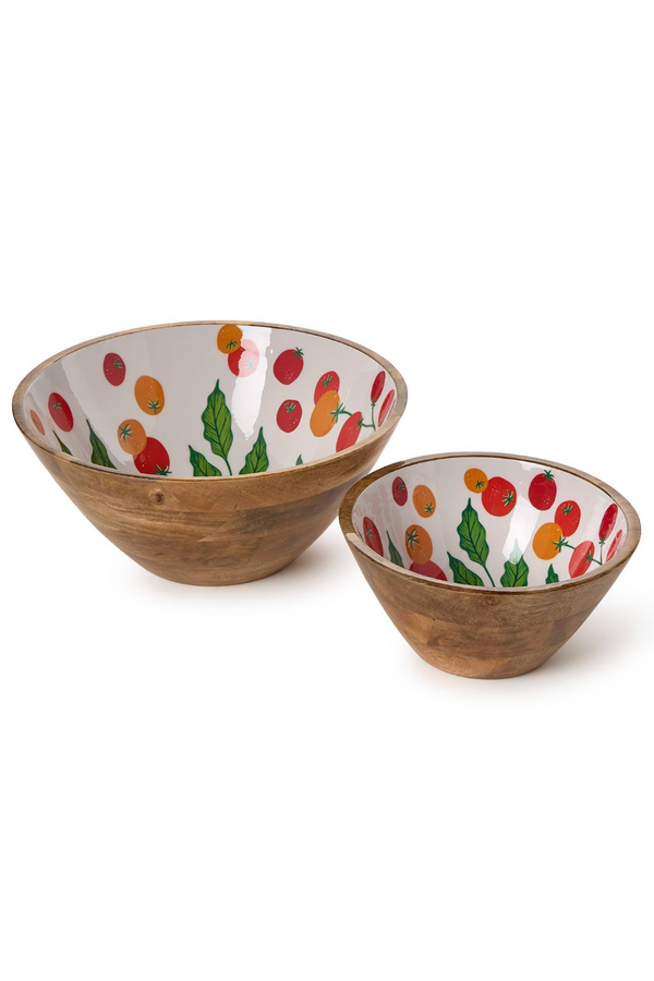 Wood Garden Harvest Bowl