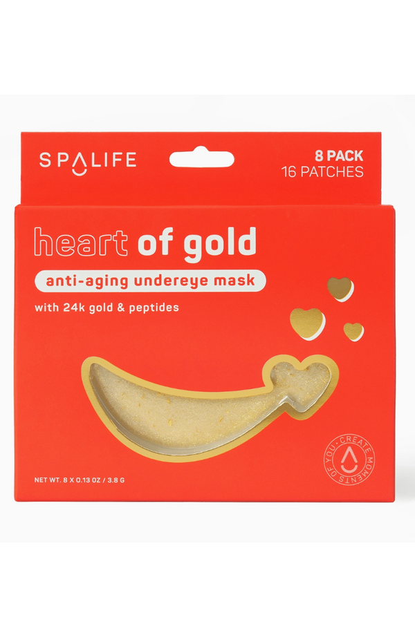 Under Eye Mask - Heart of Gold