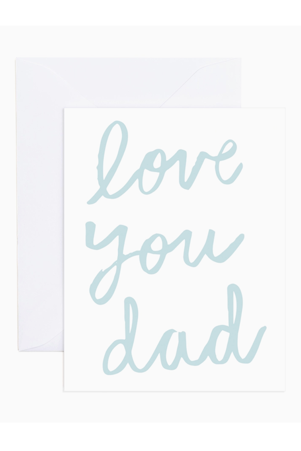 ES Single Father's Day Greeting Card - Love You Dad
